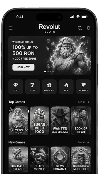 Revolut Slots mobile app